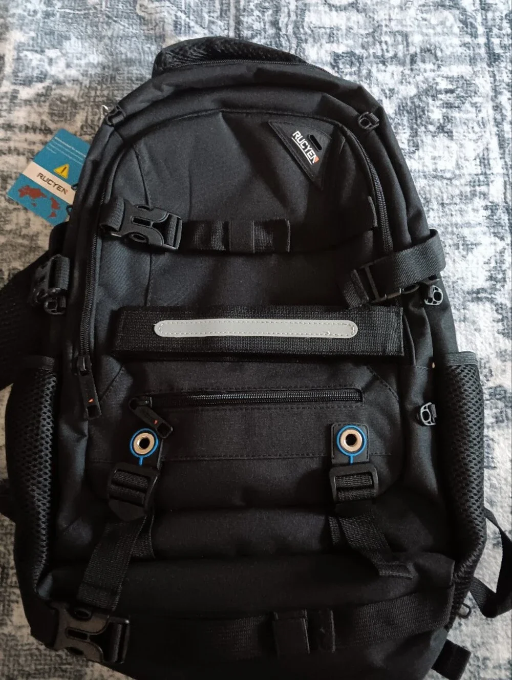 Rucyen Backpack. With Refection Strips.